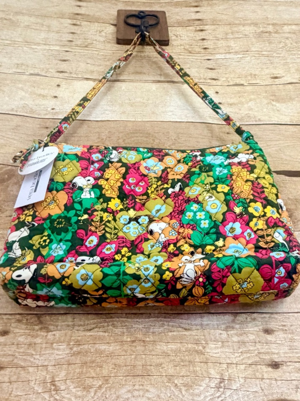 Vera Bradley x Peanuts Large Hipster - Peanuts Garden NWT - Picture 6 of 10